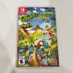 Nintendo Gigantosaurus - Bright Green, Yellow & Red Cover Art